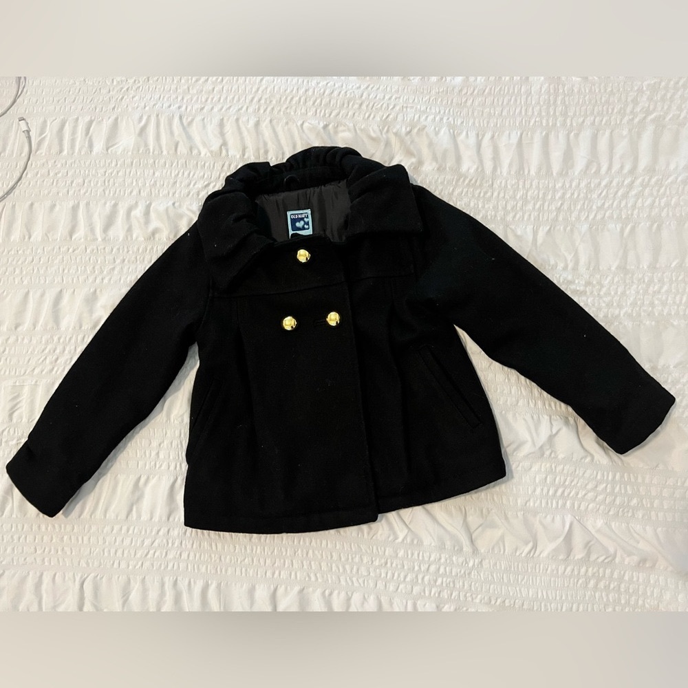 Toddler girls pea coat